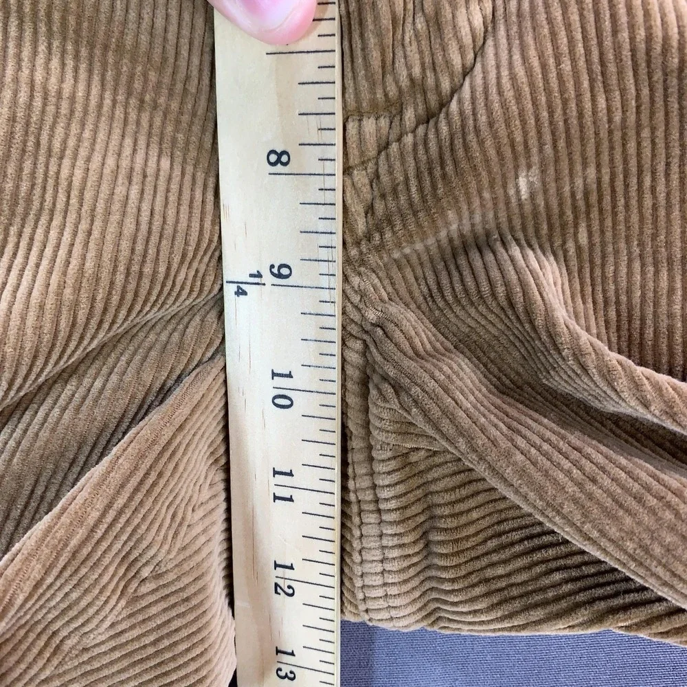 Polo Ralph Lauren Pants Mens 33x30 (33x29) Brown Corduroy Chino Stretch Straight